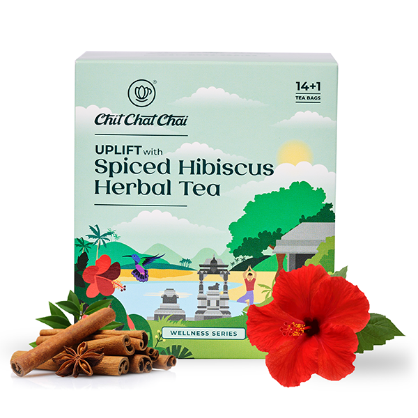 Uplift with Spiced Hibiscus Herbal Tea - Chit chat chai