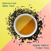 Collection of Sweet Teas - Moroccan Mint Tea | Apple Spice Cake Tea