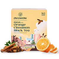 Orange Cinnamon Black Tea - Focus - Chit chat chai