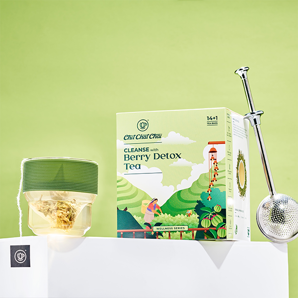 Cleanse with Berry Detox Tea to enhance immunity| Herbal Tea